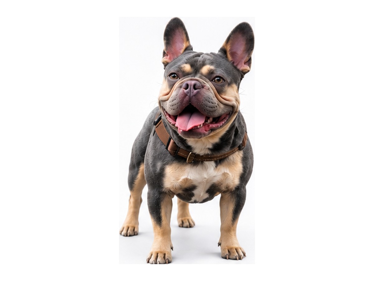 Hendrix, lilac and tan French Bulldog